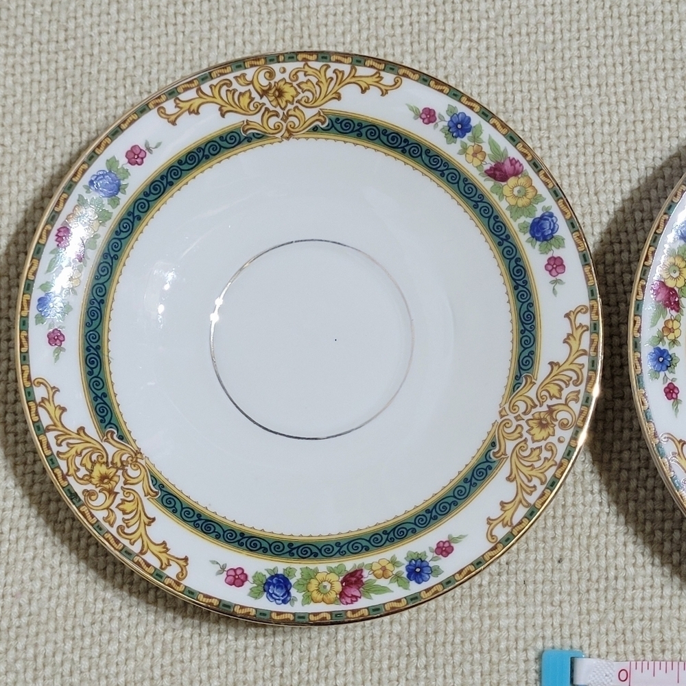 Vintage Cottswold Footed Boullion Cup & Saucer (2 Sets) Made in Bavaria - Picture 6 of 16